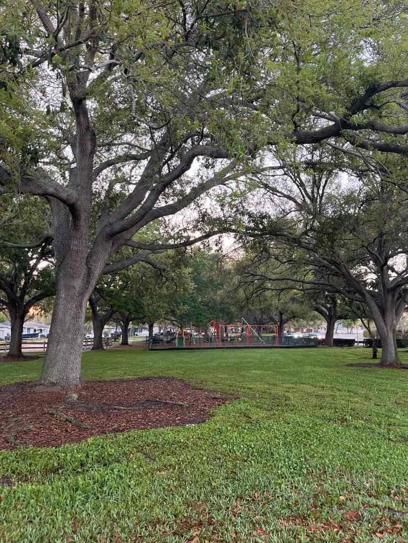 walking near me in R.W. Caldwell Park in spring
