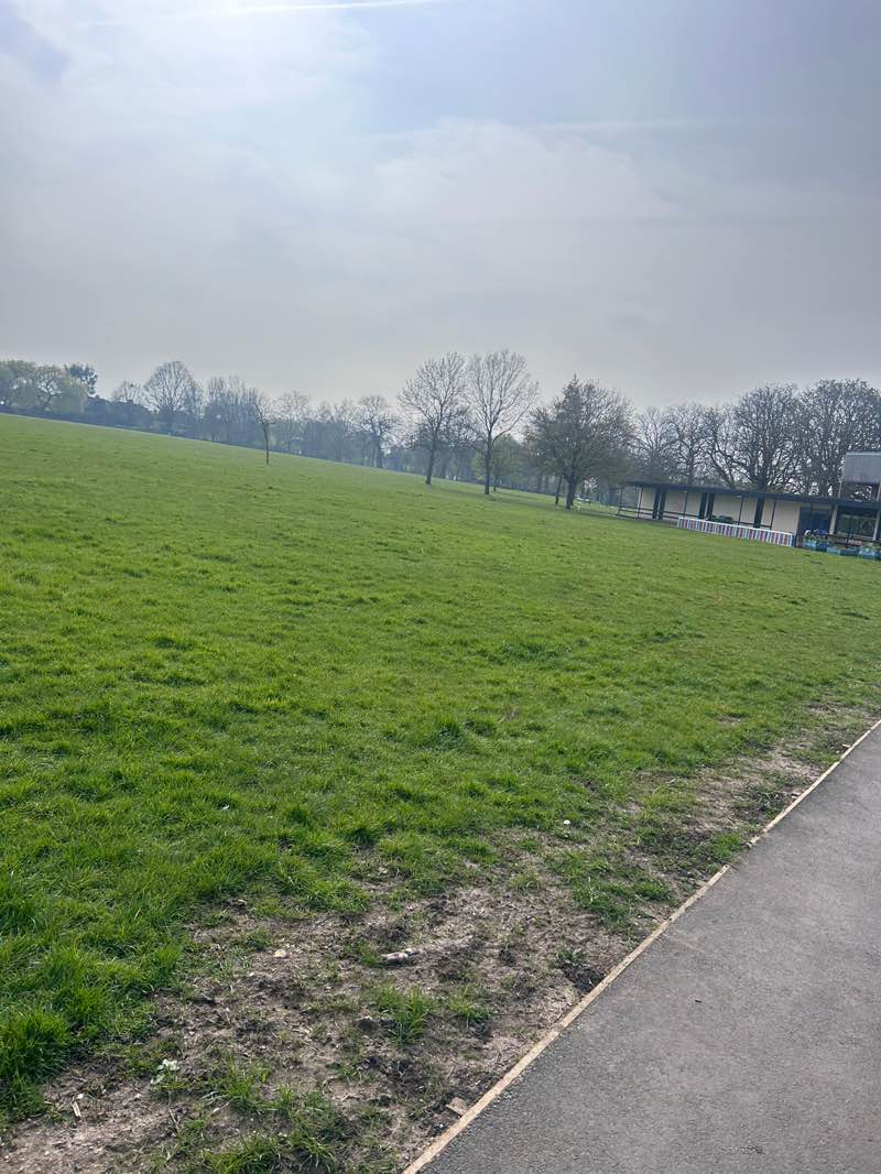 walking near me in West Harrow Recreation Ground in spring