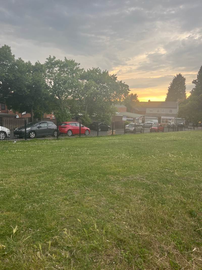 walking near me in Gawthorne Street Playground in summer