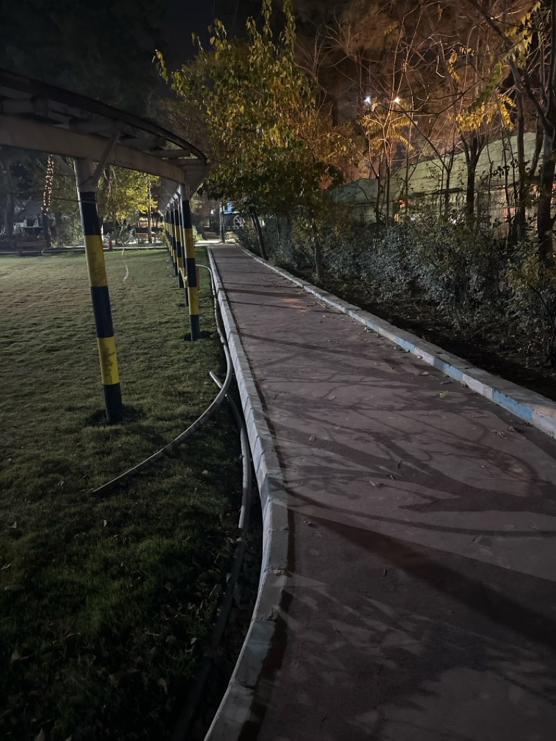 walking near me in Liaqat Park in winter