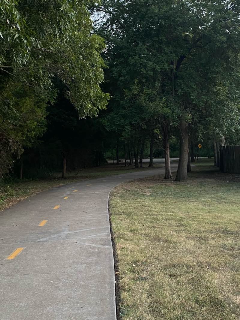 walking near me in Parkerville Park in winter