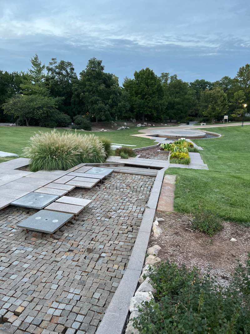 walking near me in Jordan Valley Park in winter