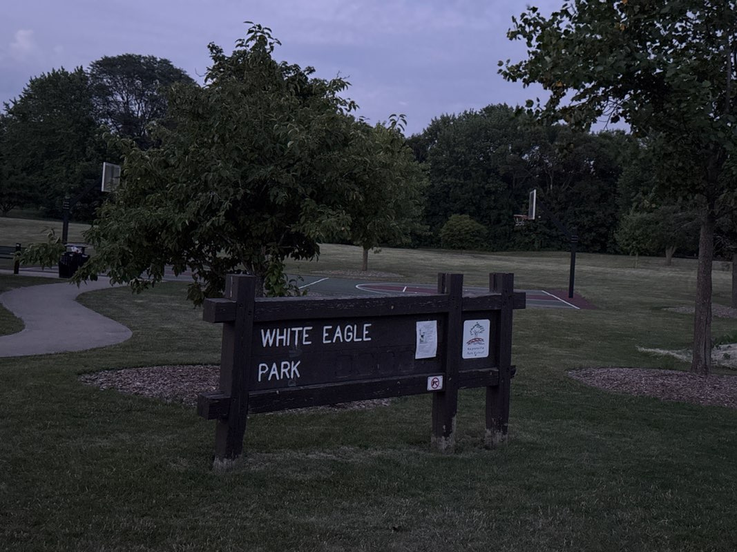 walking near me in White Eagle Park in summer
