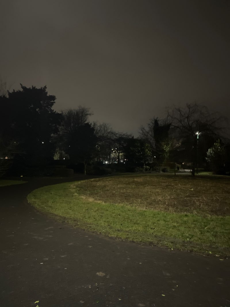 walking near me in Robert Readhead Park in winter