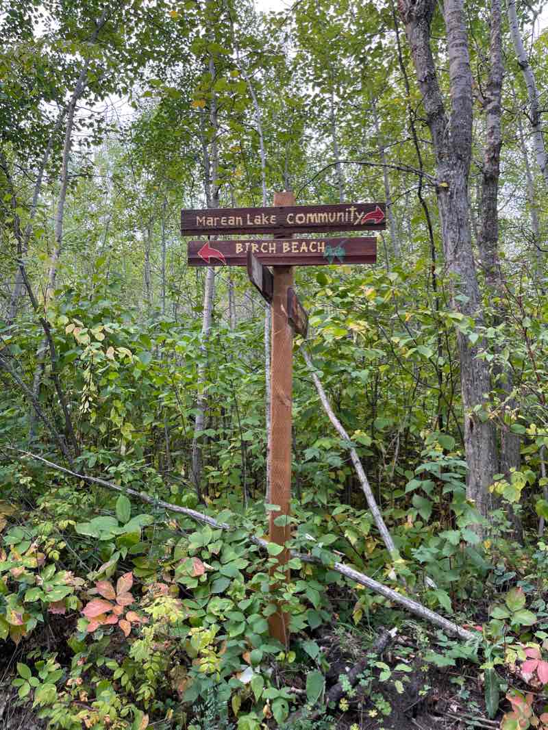 walking near me in Greenwater Lake Provincial Park in winter
