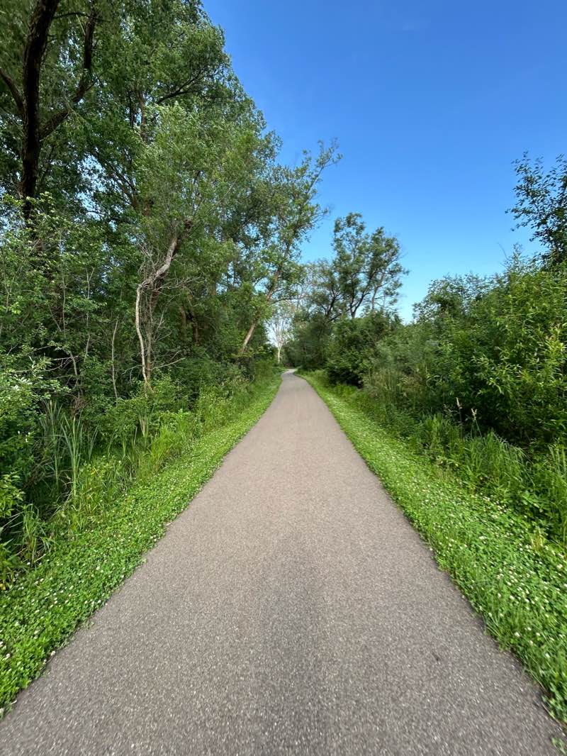walking near me in Kelleher Park in winter
