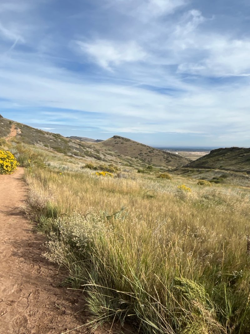 walking near me in Coyote Ridge Natural Area in autumn