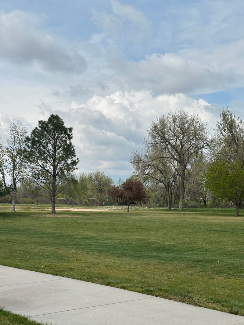 walking near me in Cottonwood Park West in spring