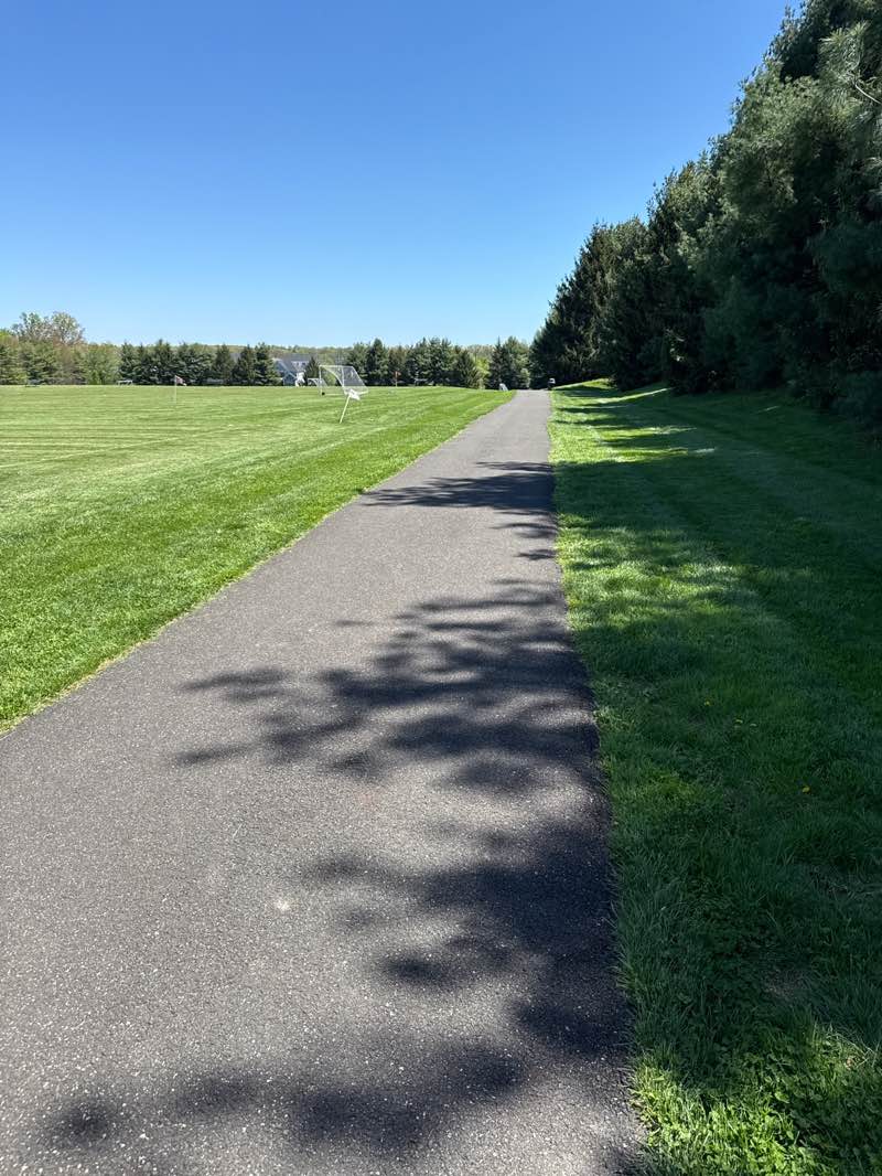 walking near me in Upper Nike Park in spring