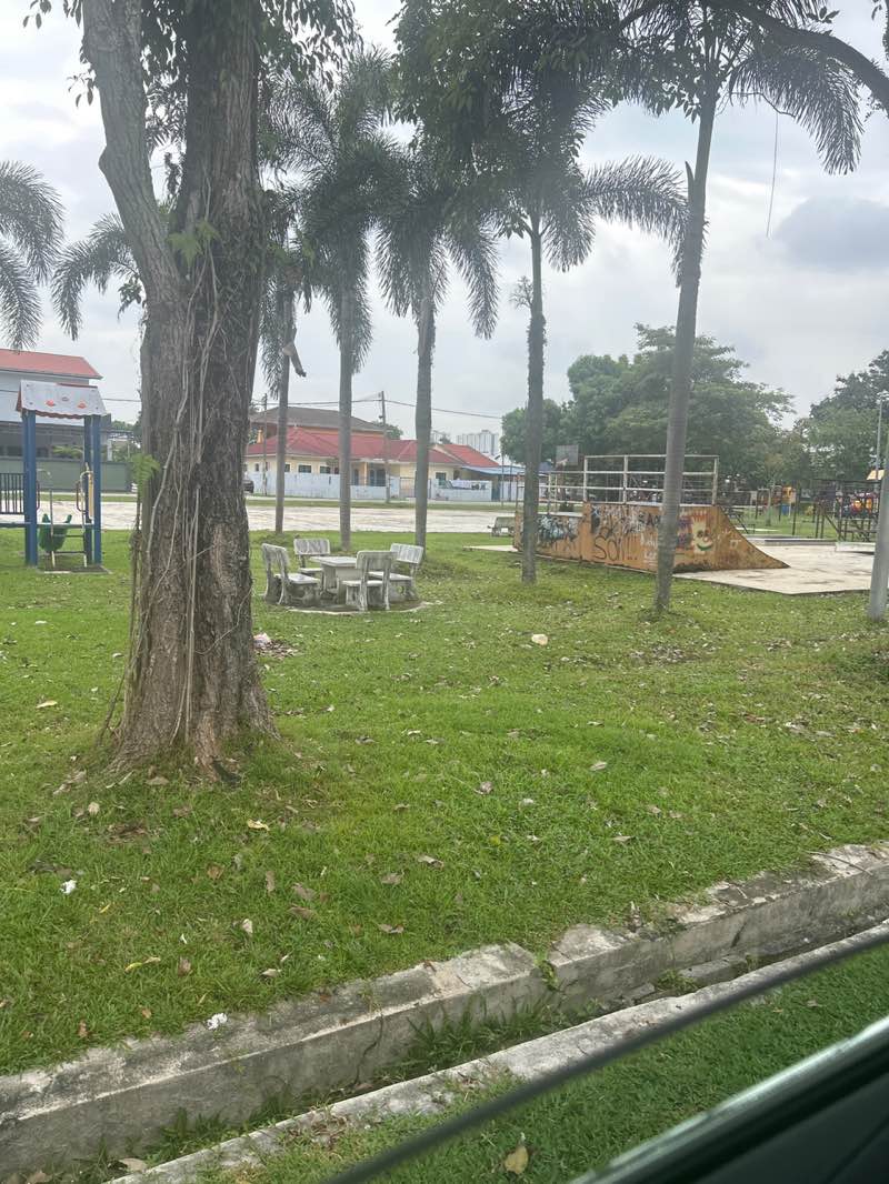 walking near me in Taman Permainan Serdang Jaya in summer