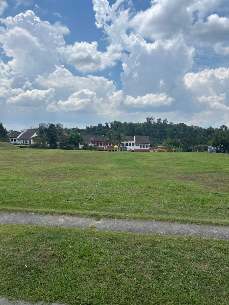 walking near me in Taman Megah Park in autumn