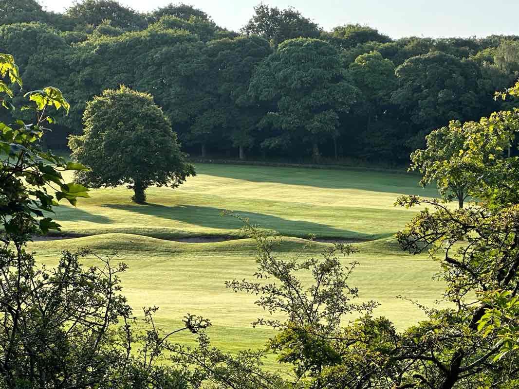 walking near me in Westend Park in winter