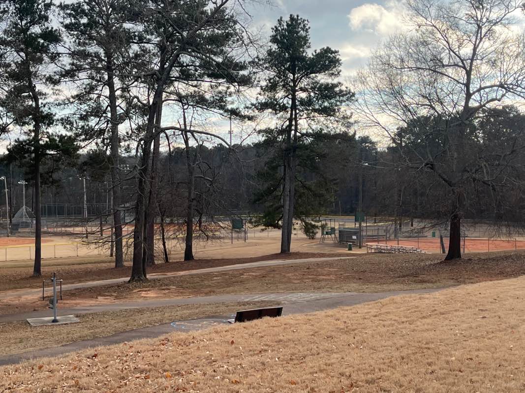 walking near me in Rex Recreational Park in winter