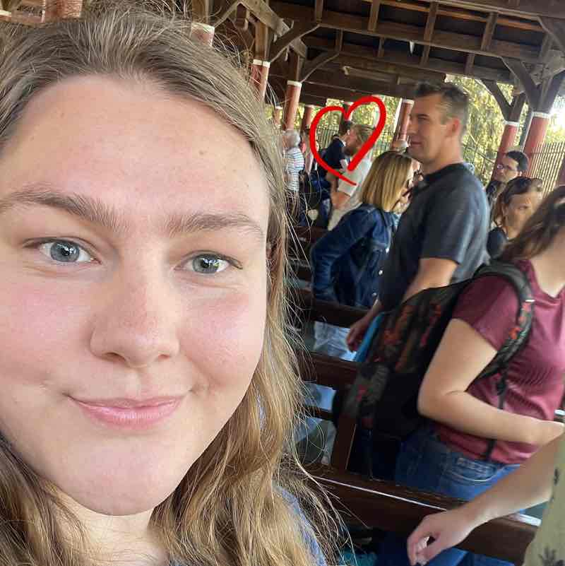 Amusement park walkers maxine post image