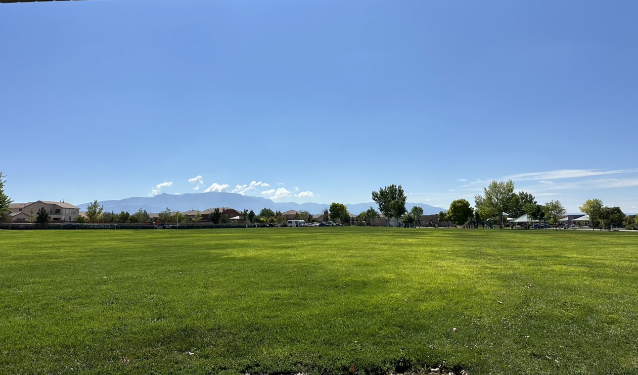 walking near me in Cabezon Park in summer