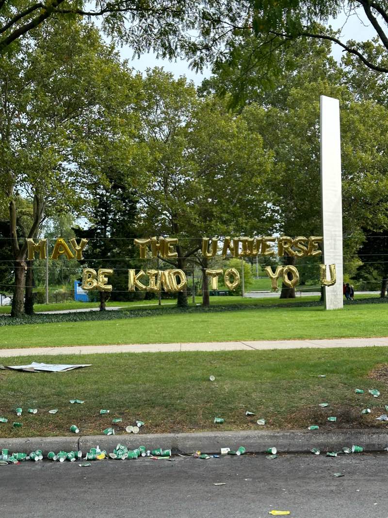 walking near me in Chicago Riverwalk in winter