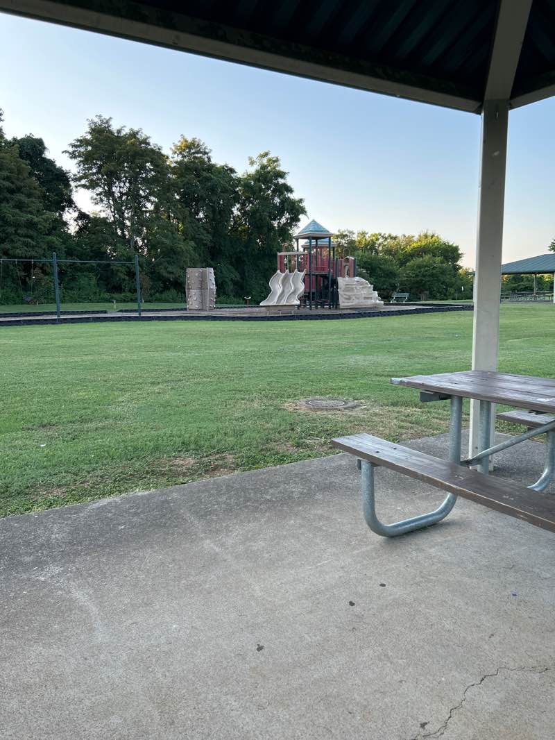 walking near me in Dr. Martin Luther King Jr. Park in autumn