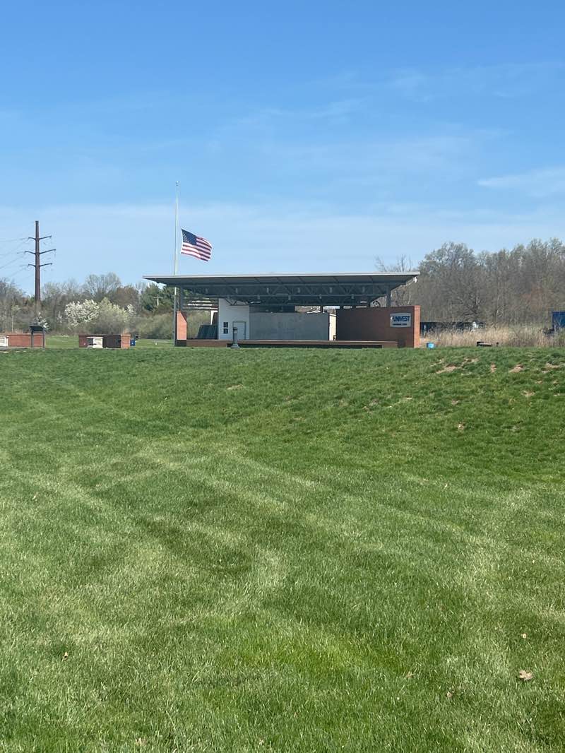 walking near me in Quakertown Memorial Park in spring