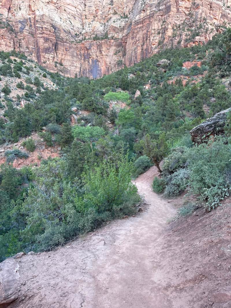 walking near me in Parunuweap Canyon Wilderness Study Area in winter