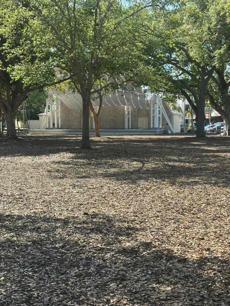 walking near me in Cambier Park in spring