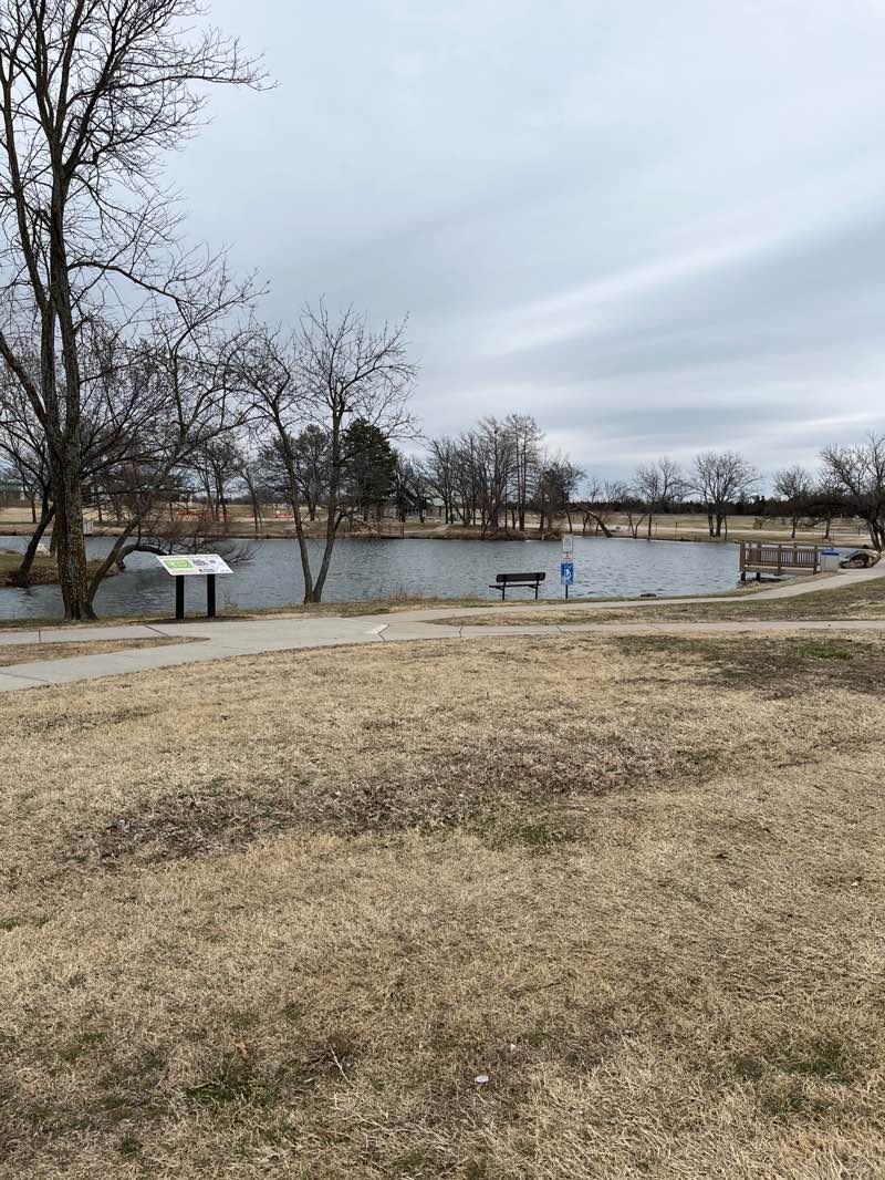 walking near me in Andover Central Park in spring