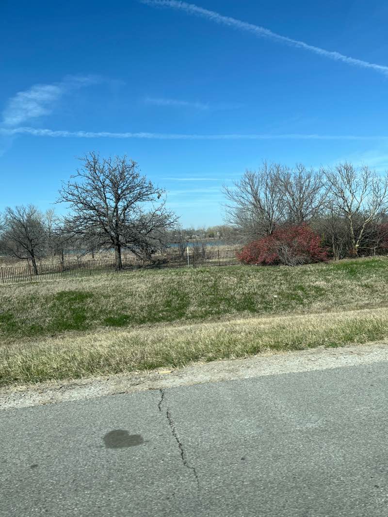 walking near me in North Chisolm Creek Park in spring