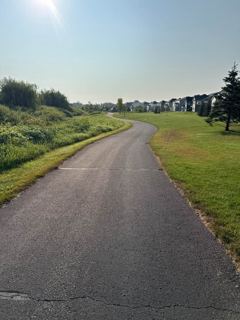 walking near me in Lefebvre Creek Park in summer