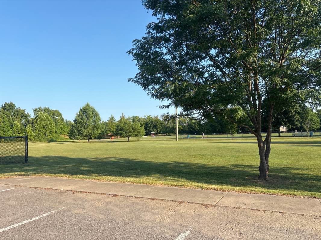walking near me in Nolensville Ball Park in autumn