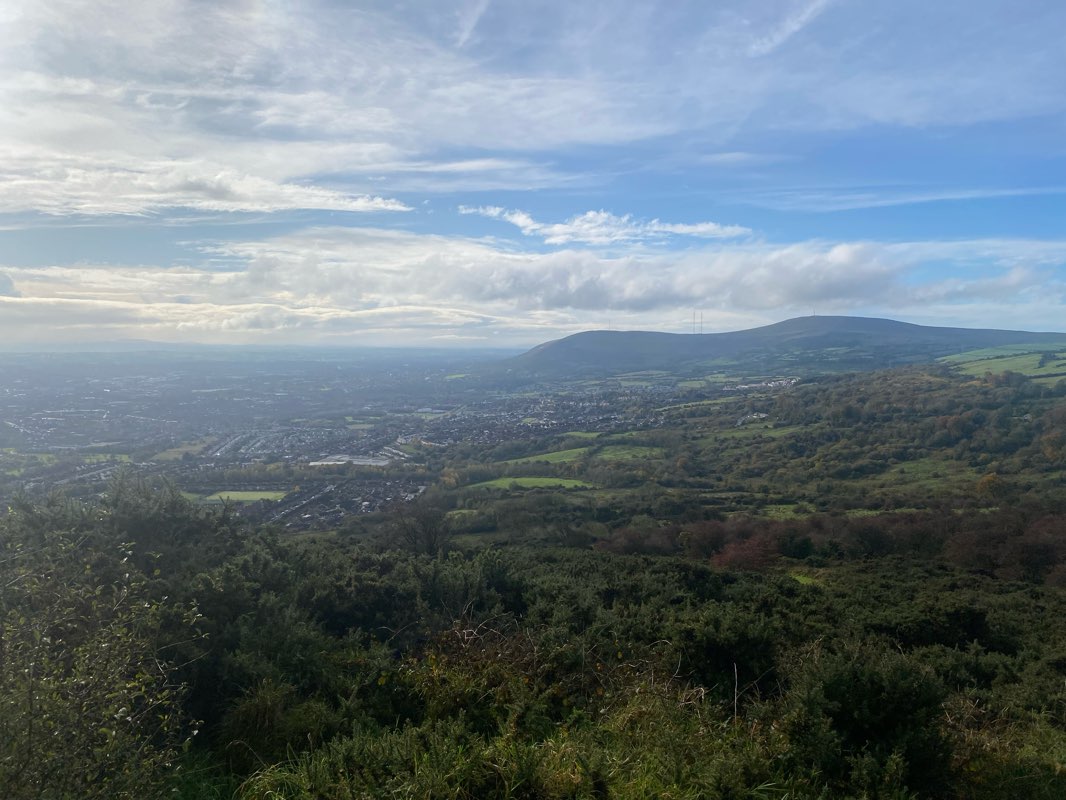 walking near me in Cave Hill Country Park in winter