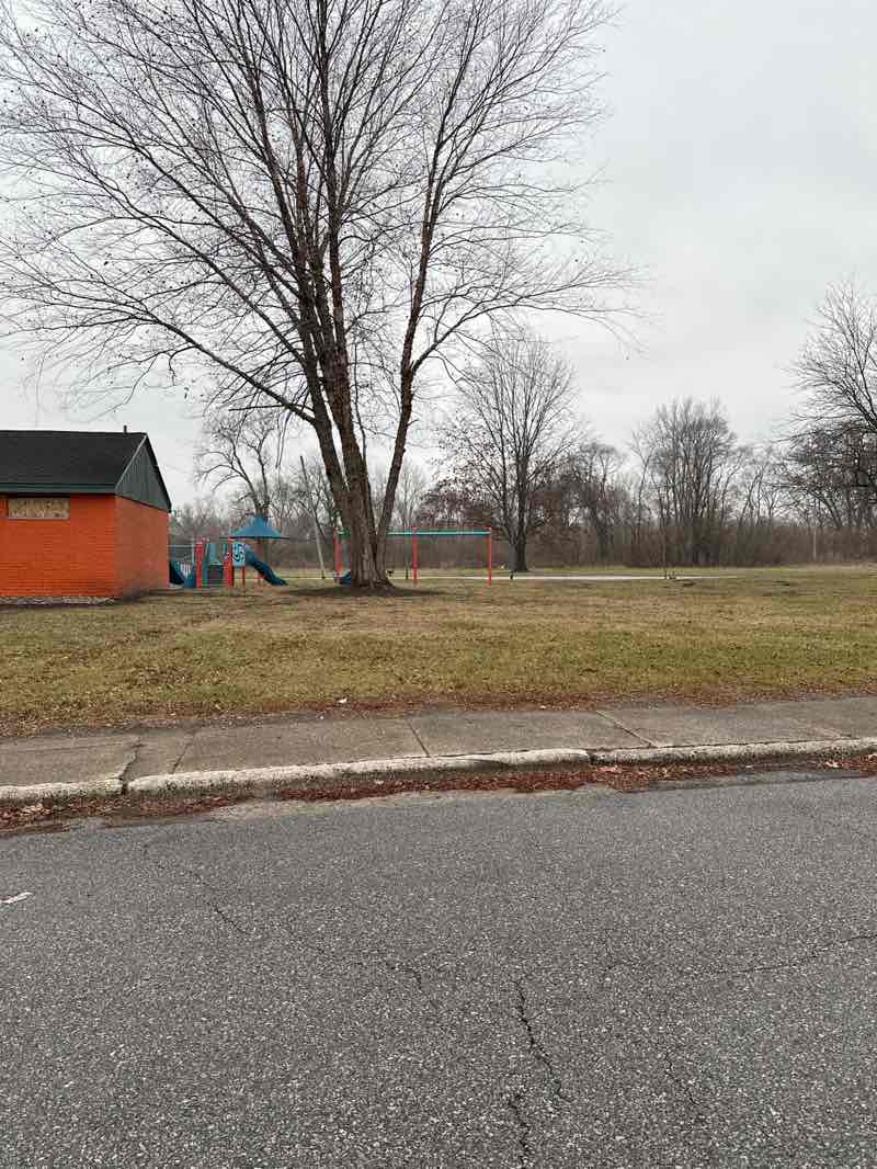 walking near me in Ironwood Park in winter