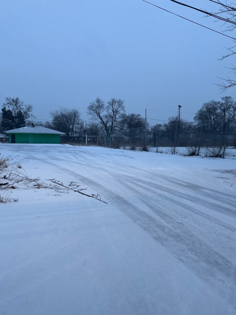 walking near me in Aetna Park in winter