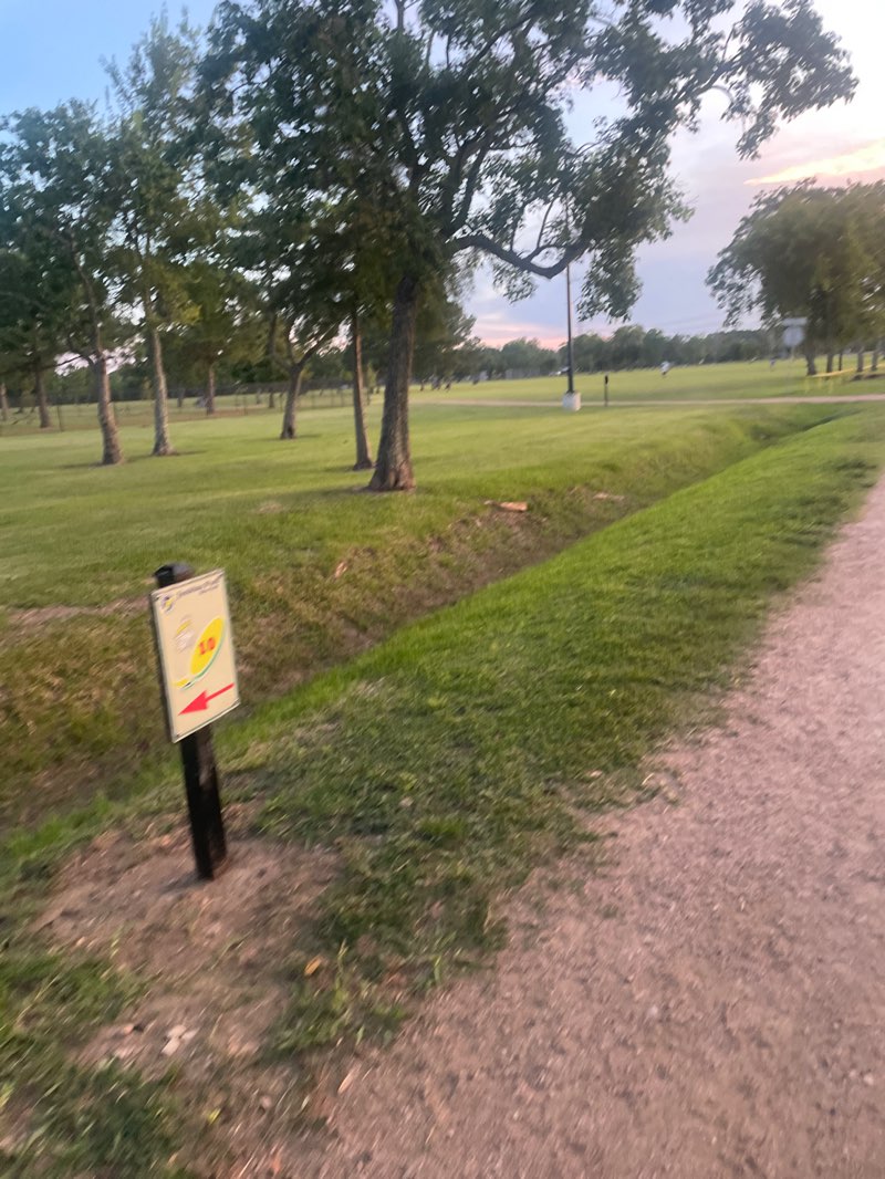 walking near me in W. L. Jenkins Park in autumn