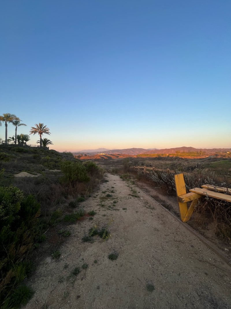 walking near me in Morgan Hill Park in winter
