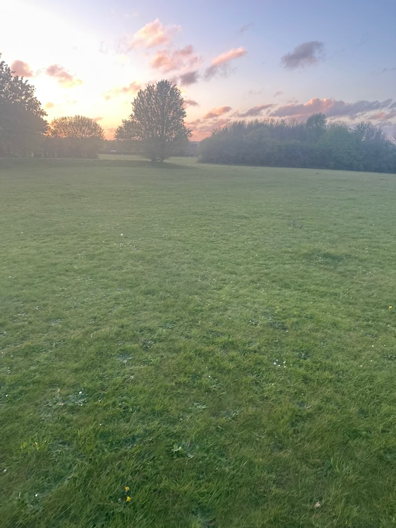 walking near me in Grassmeade Recreation Ground in spring