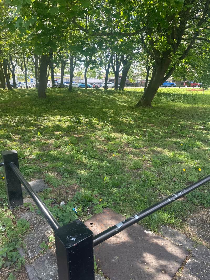 walking near me in Riverside gardens in spring