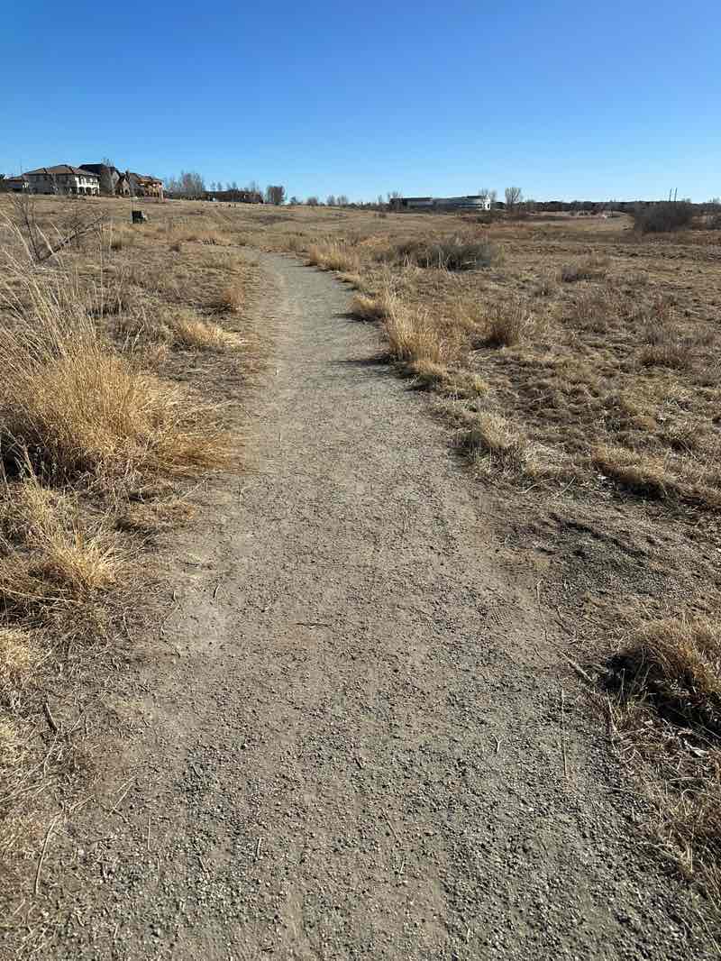walking near me in Westerly Creek Park in winter