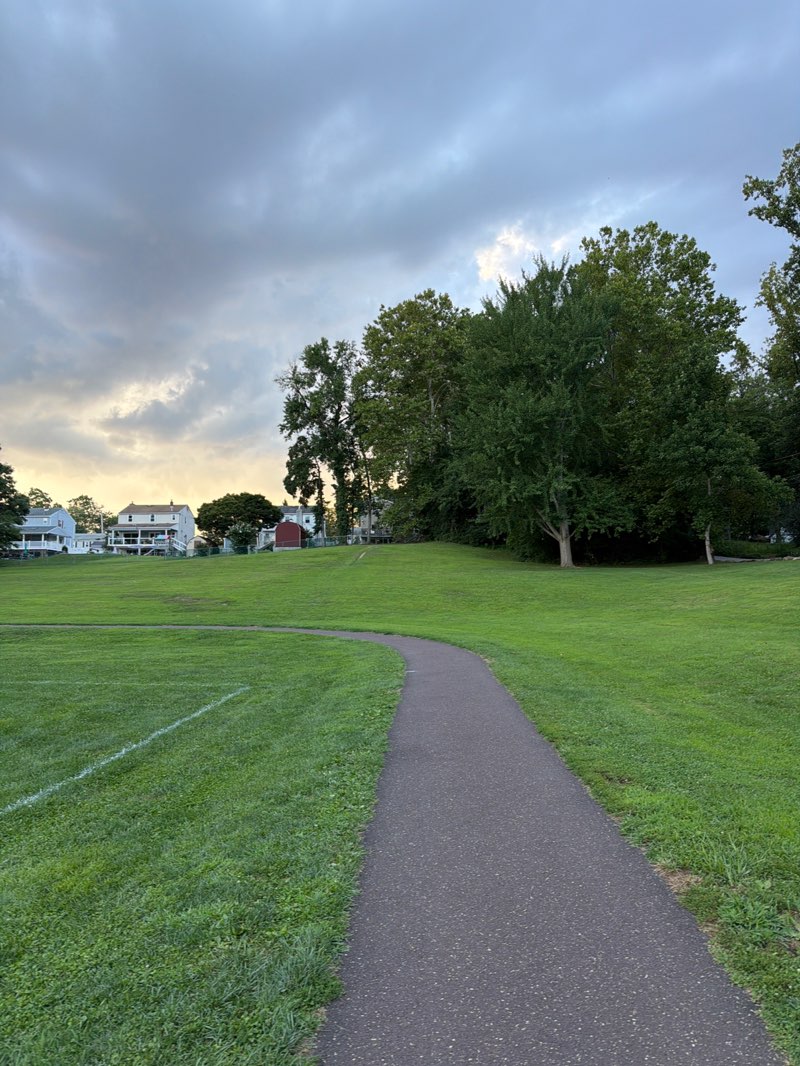 walking near me in Crowell Park in summer