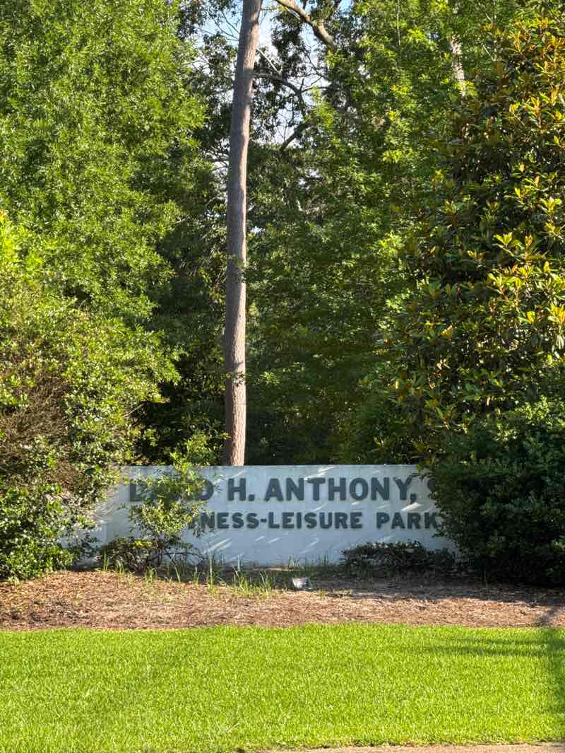 walking near me in David H. Anthony, Sr. Fitness-Leisure Park in spring