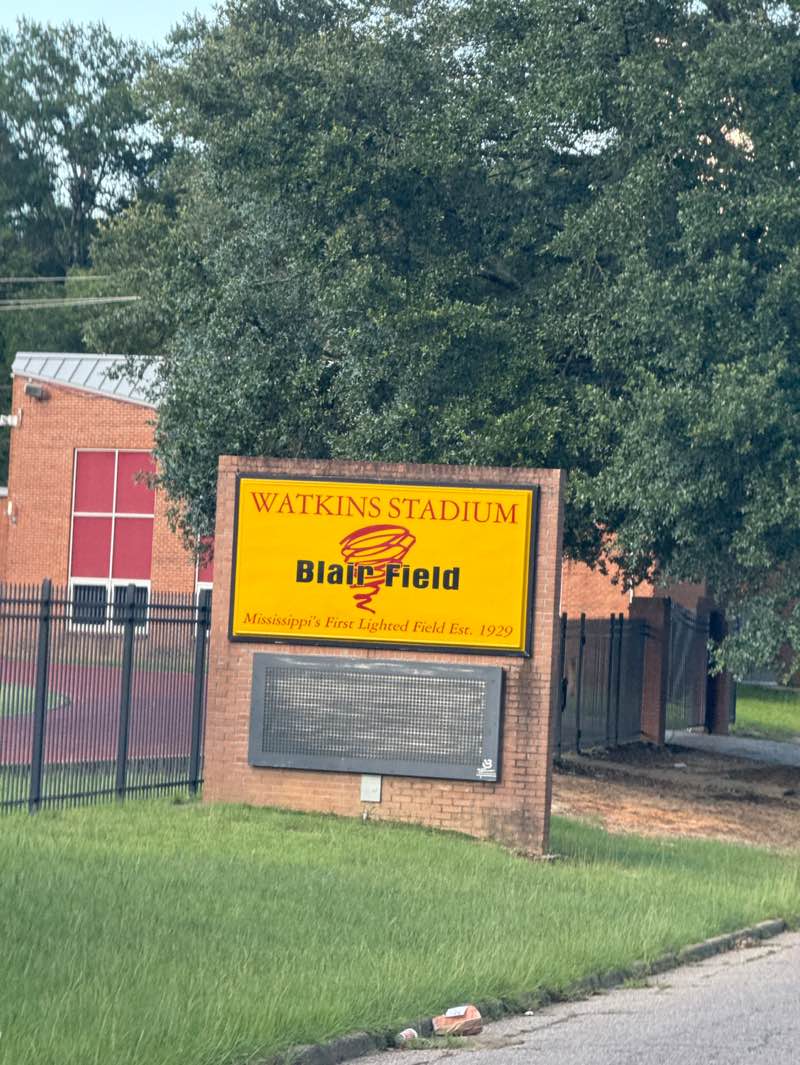 walking near me in Watkins Stadium in summer