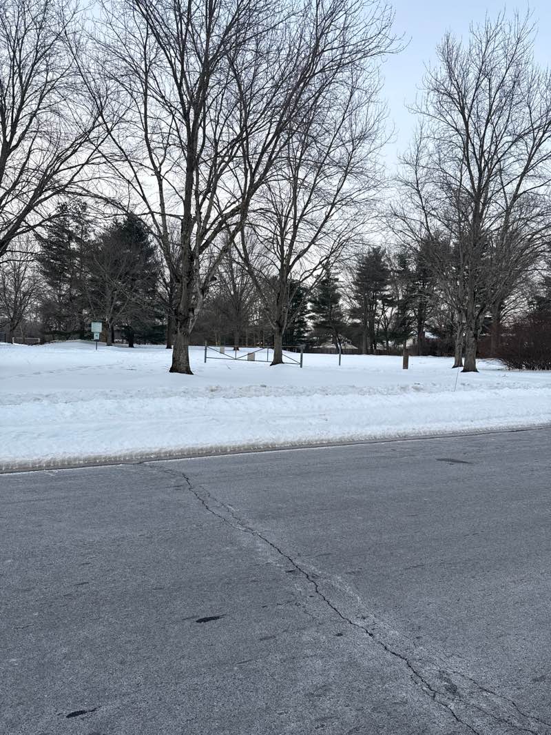 walking near me in Schalks Meadow Park in winter