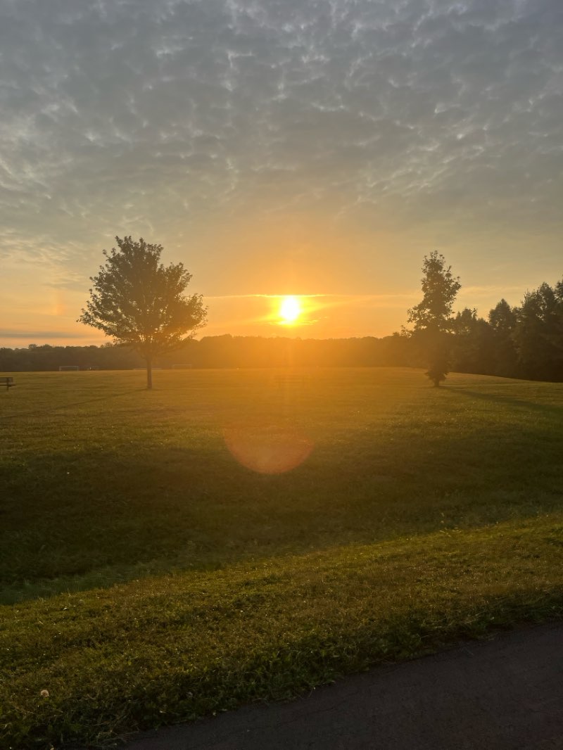 walking near me in Wallace Park in autumn