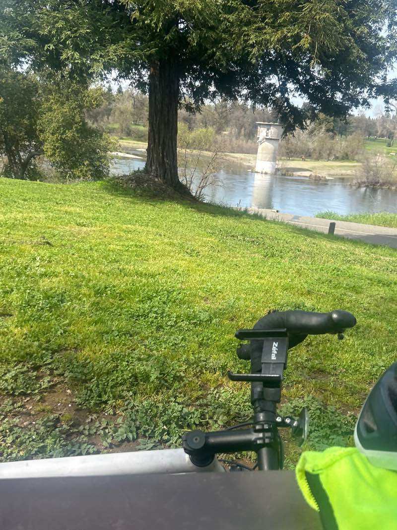 walking near me in Hagan Community Park in spring