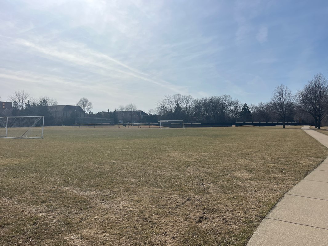 walking near me in City Park in spring