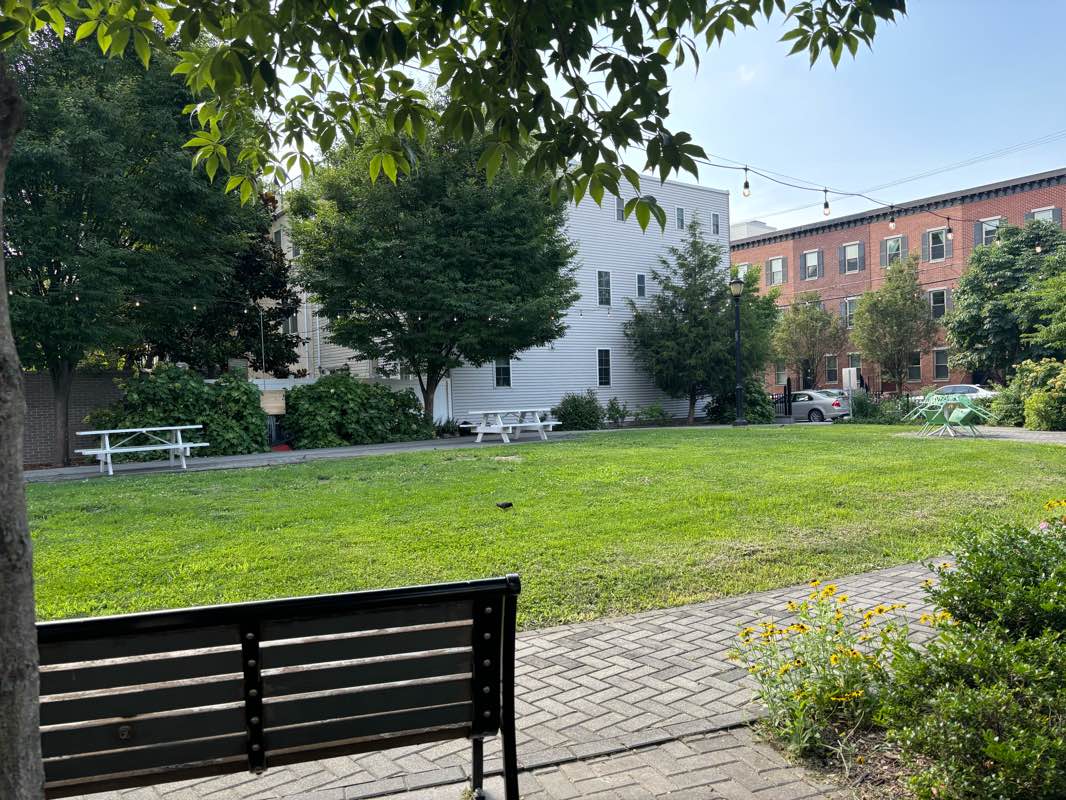 walking near me in Ulysses Wiggins Waterfront Park in winter