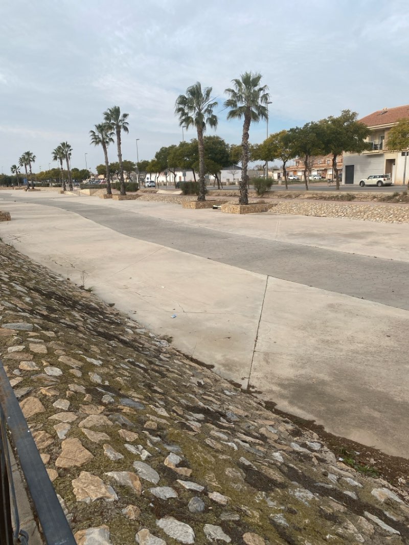 walking near me in Jardín Juan Carrión in winter