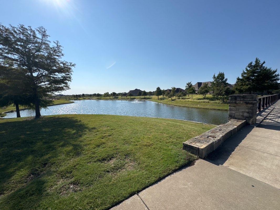 walking near me in Cypress Creek Greenbelt in autumn