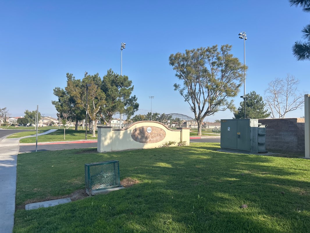 walking near me in Providence Ranch Park in winter