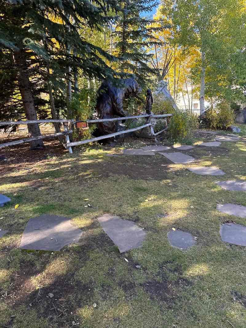 walking near me in Frisco Historic Park & Museum in autumn