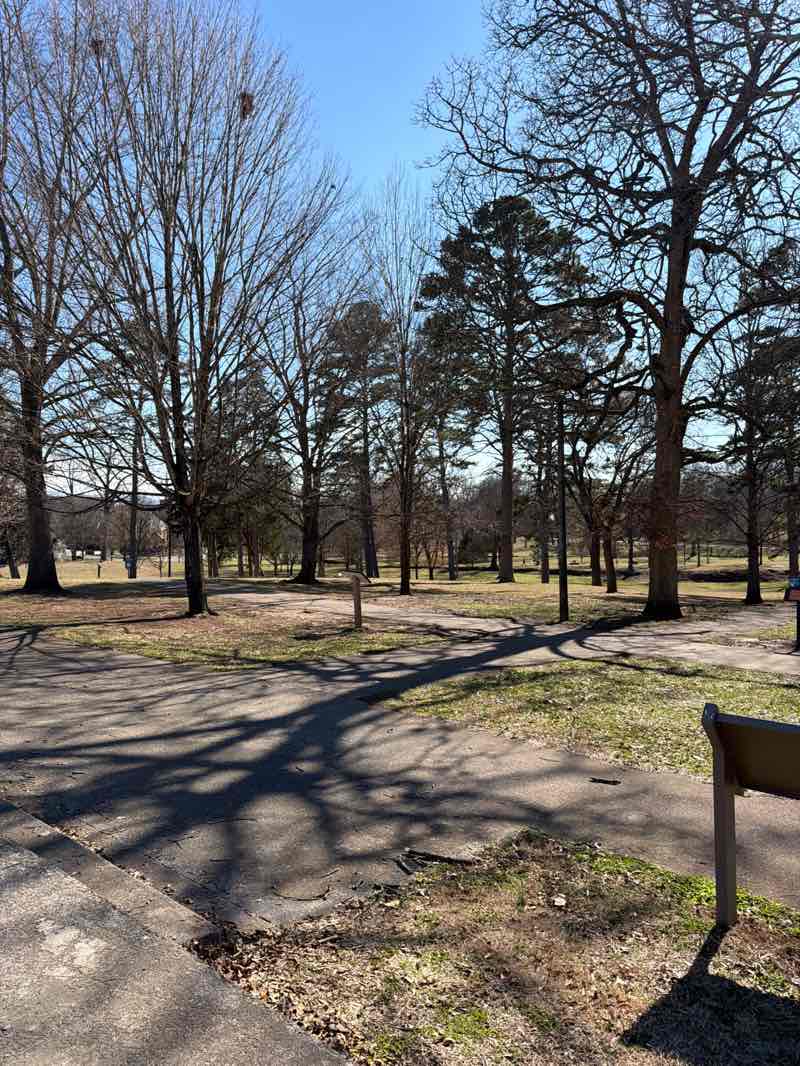 walking near me in Springbrook Park in winter