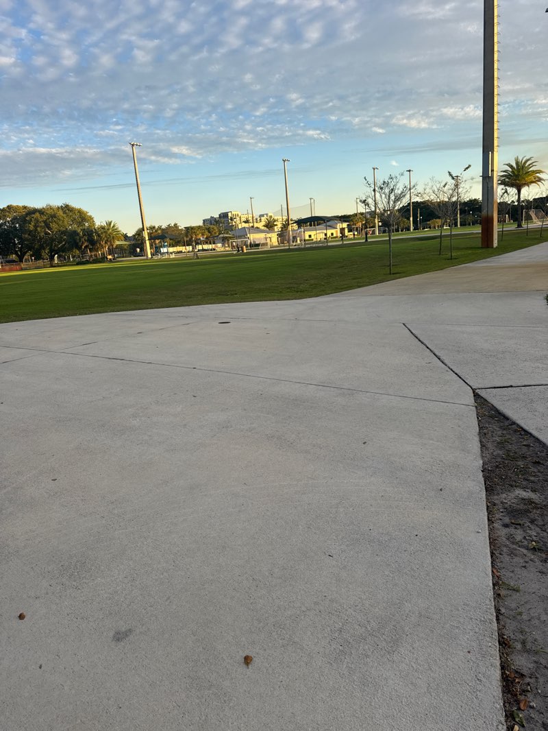 walking near me in Pine Island Park in winter